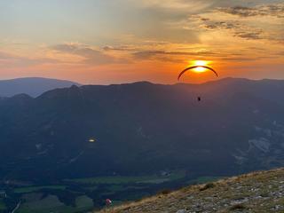 parapente, rencontre, hebergement et repas